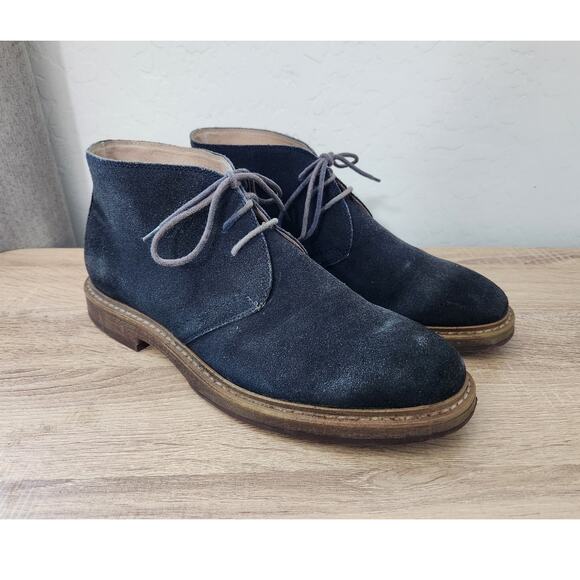 1901 Other - 1901 Nordstrom Men's Size 11 Suede Leather Chukka Boots Blue Dress Shoes 170218